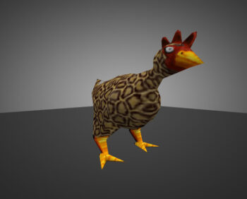 leopard-chicken-skin